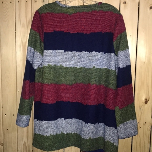 Umgee Color Block Cardigan S - Picture 5 of 7